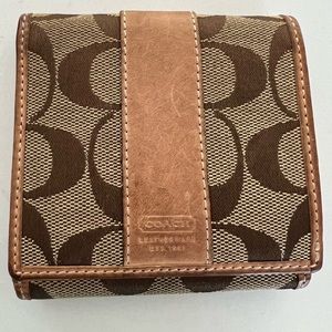 Small Coach wallet